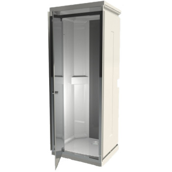 Cabine de douche encastrable complète 800x800