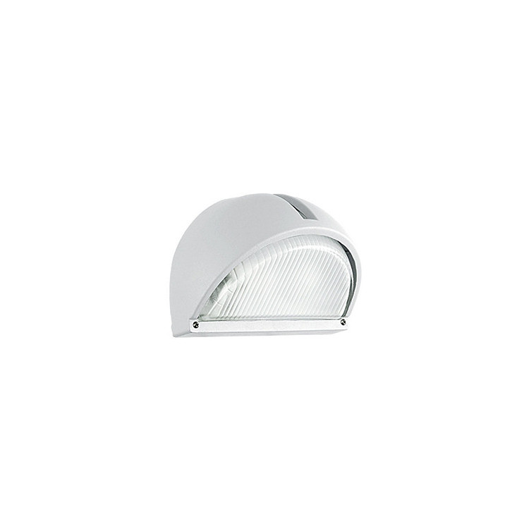 Éclaireur extérieur blanc en aluminium 190x115mm