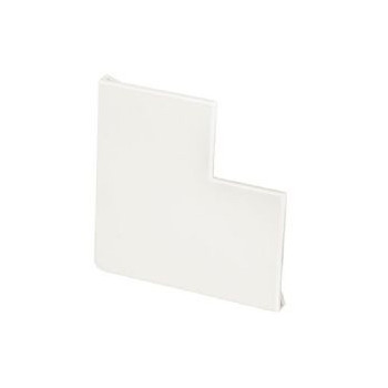 Blister de 5 cache-angles blancs en plastique ABS 30X30