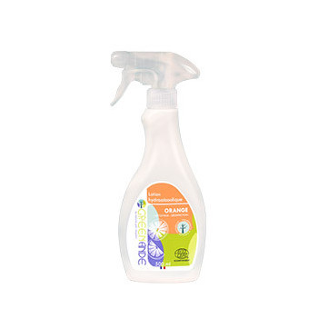 Flacon spray de lotion hydroalcoolique parfum orange - 500ml