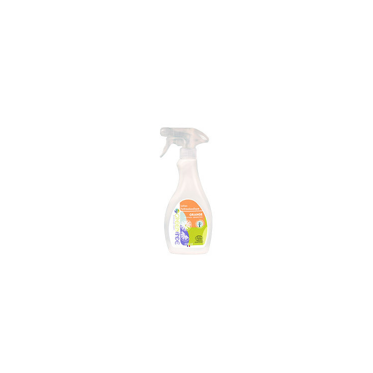Flacon spray de lotion hydroalcoolique parfum orange - 500ml