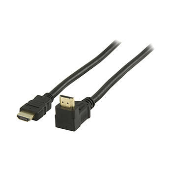 Câble HDMI avec connecteur coudé - Longueur 1m