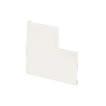 Cache-angle blanc en plastique ABS 30x30